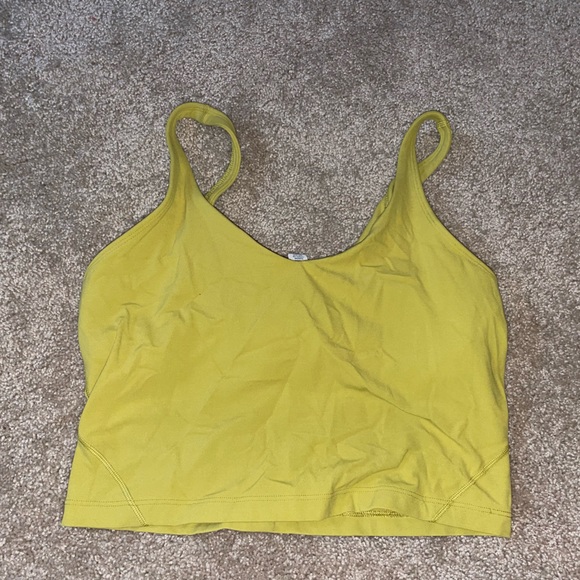 lululemon athletica Tops - Mustard Yellow Lululemon align tank
